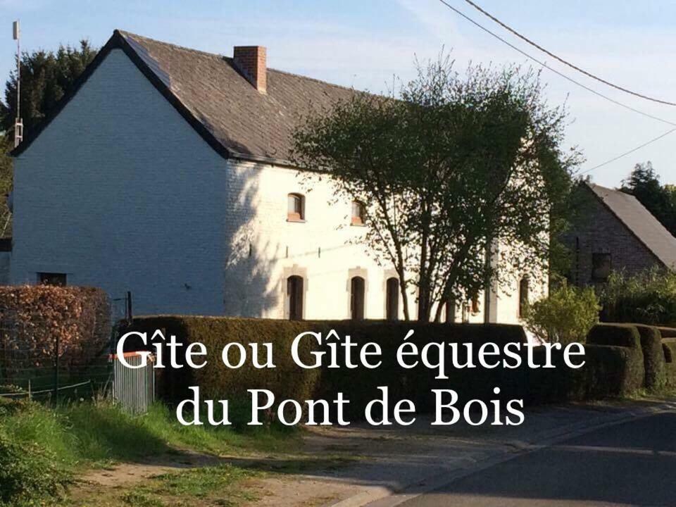 Gite Du Pont De Bois Thuin ภายนอก รูปภาพ
